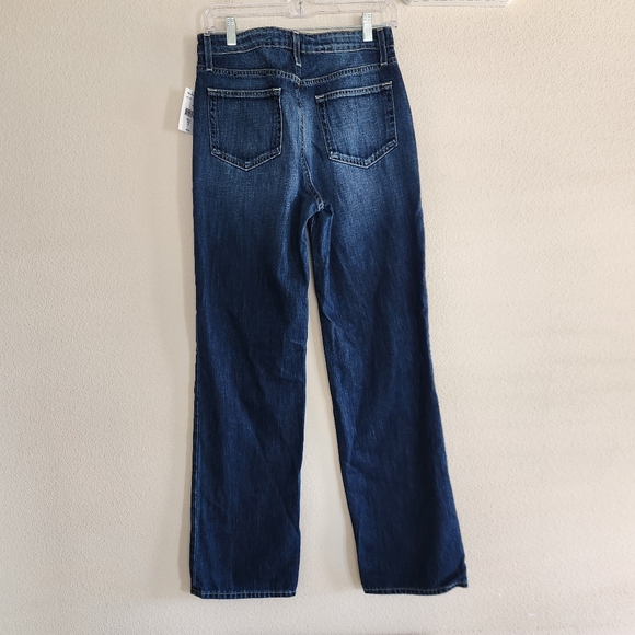 L'agence Jones Ultra High Rise Straight Leg Stovepipe Jeans Size 26 NWT $295 - Picture 3 of 9